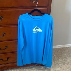 Quiksilver Blue Long Sleeve Tee